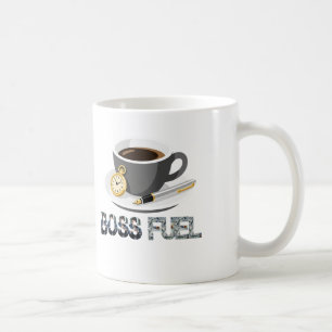 Boss Fuel Espresso, Taschenuhr für Unternehmer Kaffeetasse