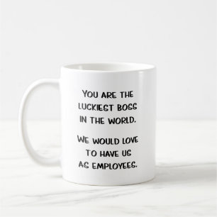 Boss Geschenke Tasse Funny Manager Coffee Cup Boss