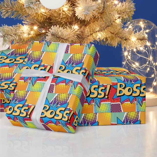 Boss Geschenkpapier (Feiertage)