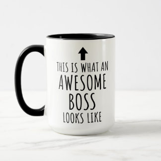Boss Gift, so sieht ein Phantastischer Boss aus Tasse