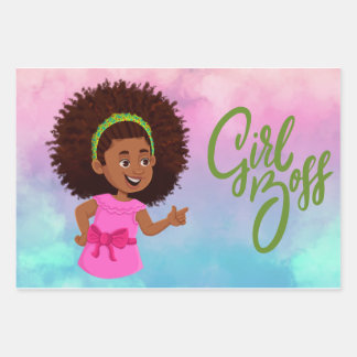 Boss Girl Geschenkpapier Set