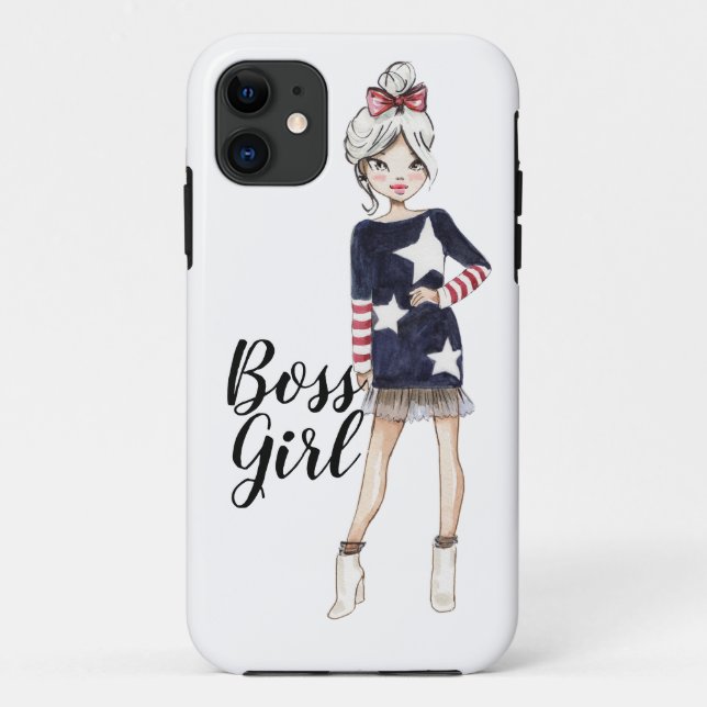 Boss Girl I Telefongehäuse Case-Mate iPhone Hülle (Rückseite)