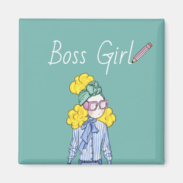 Boss Girl Magnet (Vorne)