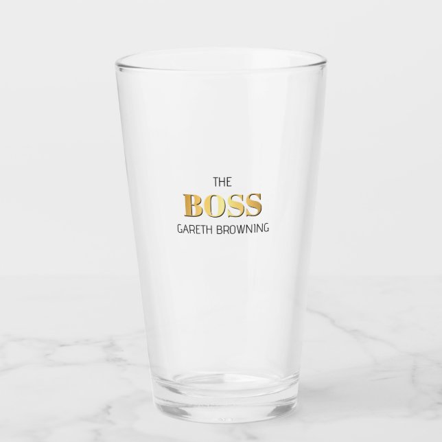 BOSS GLAS (Vorderseite)