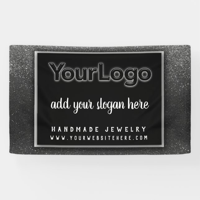 Boss Glitzer Berufliches Firmenlogo Banner (Horizontal)