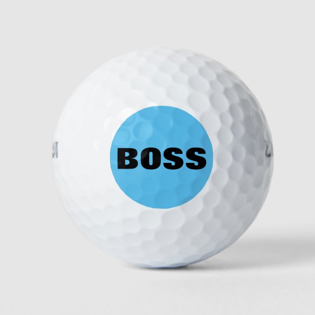 BOSS GOLF BALLS GOLFBALL (Vorderseite)