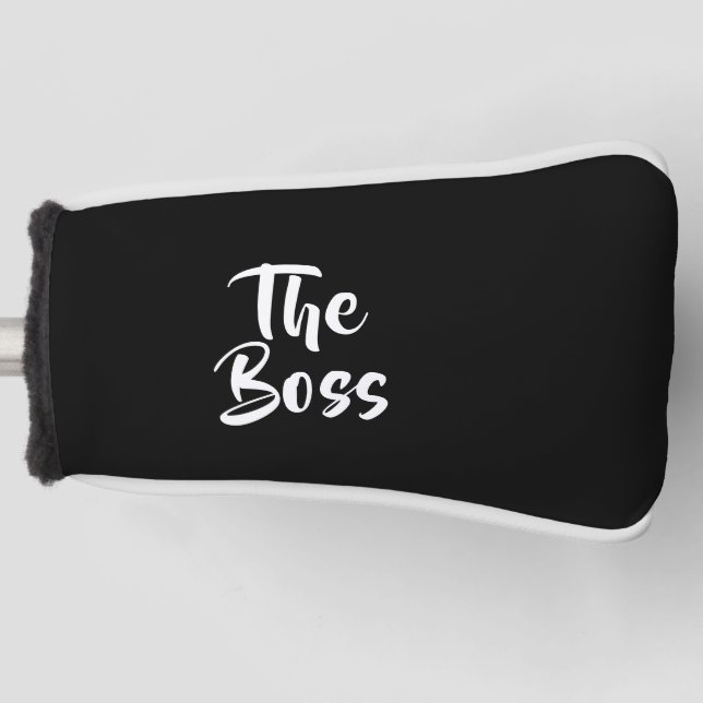 BOSS GOLF HEADCOVER (Vorderseite)