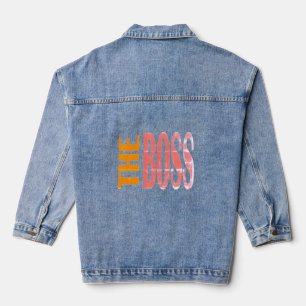 BOSS - grunge Jeansjacke