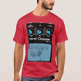 Boss Hand Clapper Gitarre FX Fan Art Design T-Shirt