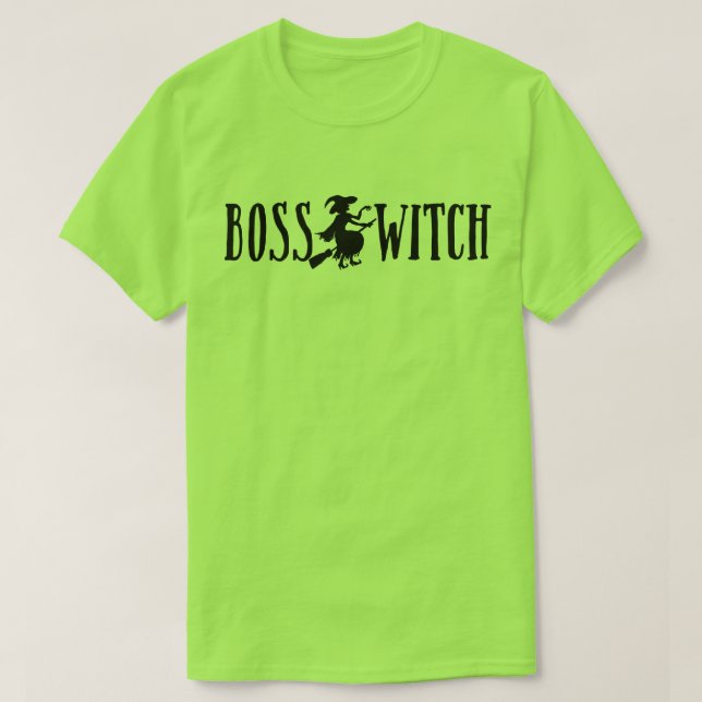 Boss Hexe T-Shirt (Design vorne)