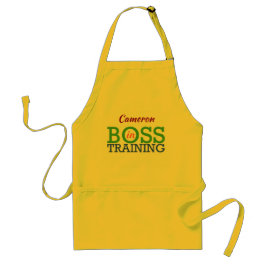 Boss In Training Schürze
