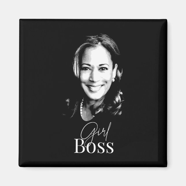 Boss Kamala Harris für die Liberaldemokraten 1 Magnet (Vorne)