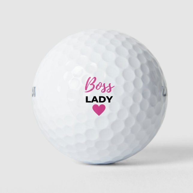Boss Lady 2 Golfball (Vorderseite)