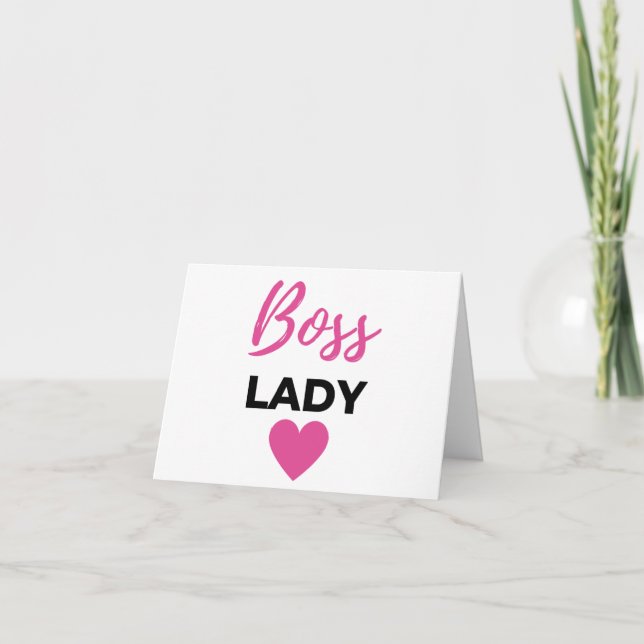 Boss Lady 2 Karte (Vorderseite)