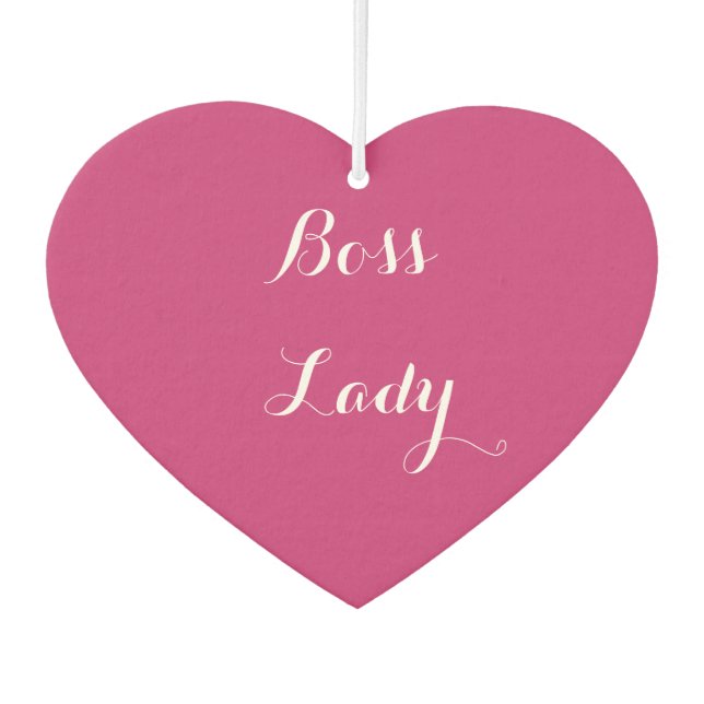 Boss Lady Air Freshner Autolufterfrischer (Vorderseite)
