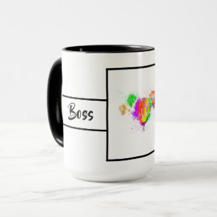 Boss Lady Ballonklingel 15oz Tasse