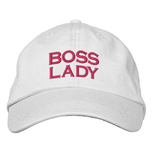 BOSS LADY BESTICKTE KAPPE