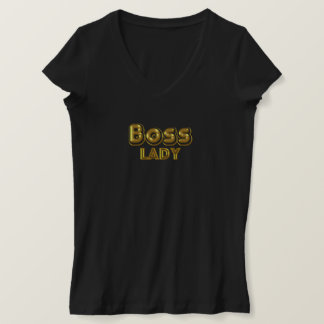 Boss Lady Bold Gold T-Shirt