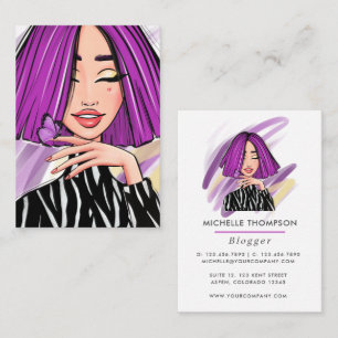 Boss Lady Business Card Visitenkarte