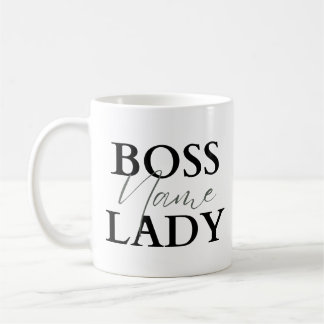 Boss Lady Coffee Tasse - Boss Lady Tasse, Lady Bos