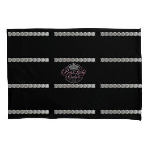 Boss Lady Couture Diamanten Kissenbezug