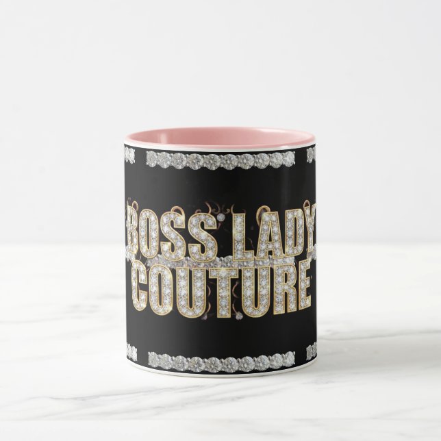 Boss Lady Couture Diamanten Tasse (Zentrum)