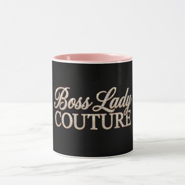 Boss Lady Couture Diamanten Tasse (Zentrum)