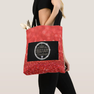 Boss Lady Couture Diamanten-Totentasche mit All-Ov