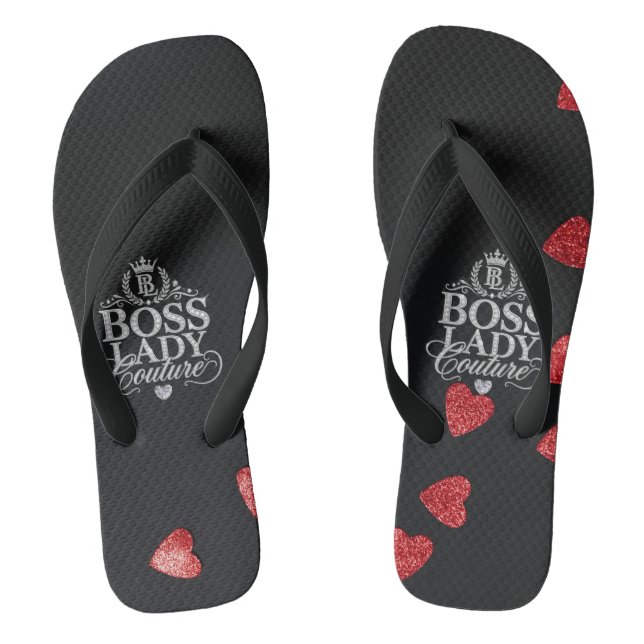 Boss Lady Couture Paar Flip Flops (Fußbett)