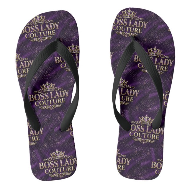 Boss Lady Couture Paar Flip Flops (Fußbett)