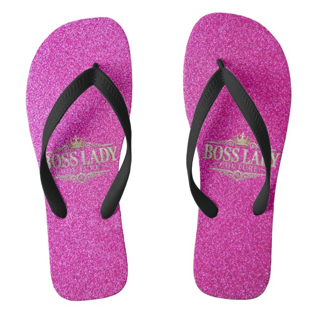 Boss Lady Couture Paar Flip Flops (Fußbett)