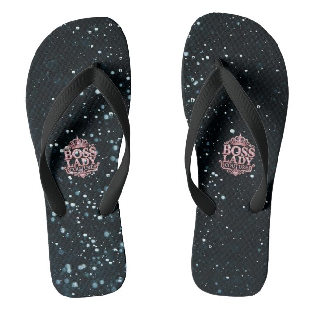 Boss Lady Couture Paar Flip Flops (Fußbett)