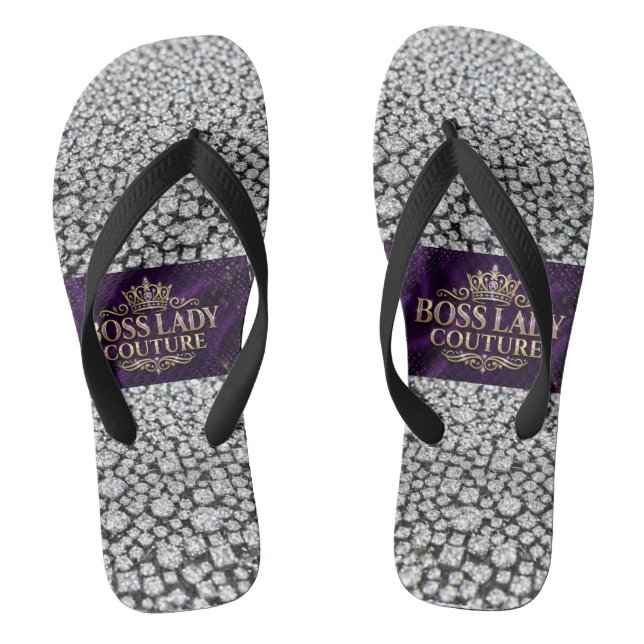 Boss Lady Couture Paar Flip Flops (Fußbett)