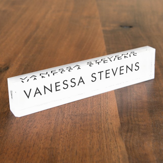Boss Lady Desk Name Plate Namensplakette (Seite)