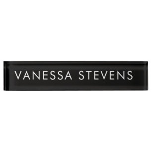 Boss Lady Desk Name Plate Namensplakette