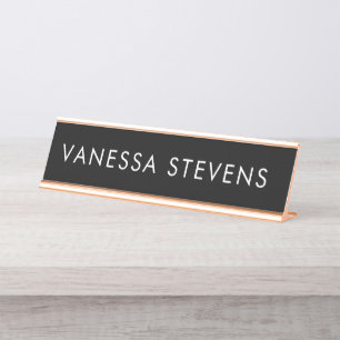Boss Lady Desk Name Plate Schreibtischnamensplakette