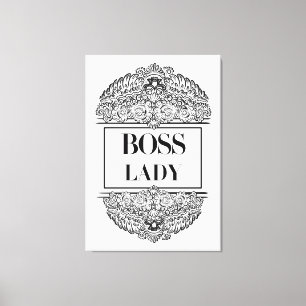 Boss Lady - Elegante Ermächtigung Leinwanddruck