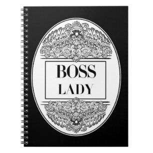 Boss Lady – Elegante Ermächtigung Notizblock