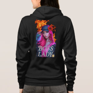 Boss Lady Fire Kapuzenpullover Hoodie