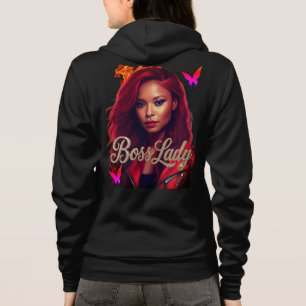 Boss Lady Fire Kapuzenpullover Hoodie