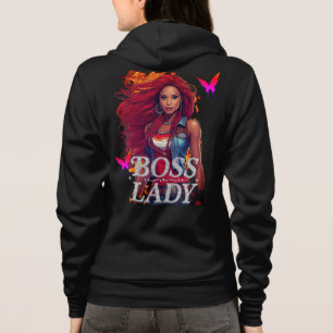 Boss Lady Fire Kapuzenpullover Hoodie