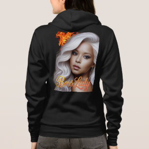 Boss Lady Fire Kapuzenpullover Hoodie