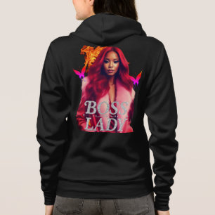 Boss Lady Fire Kapuzenpullover Hoodie
