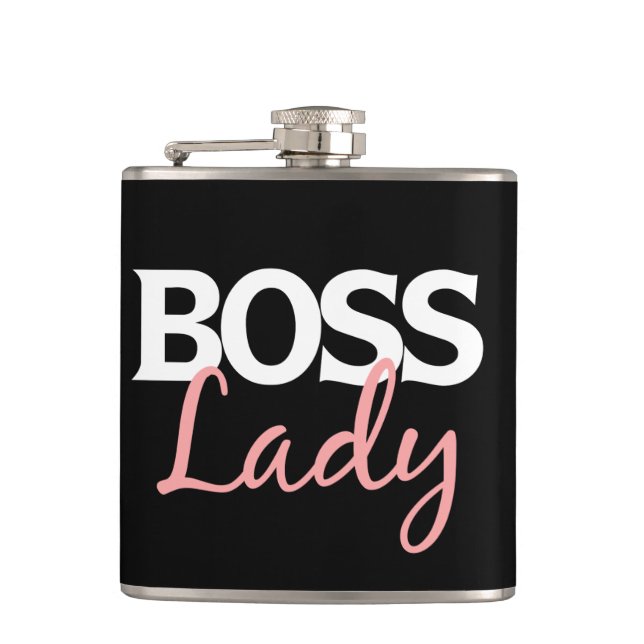 Boss Lady Flachmann (Vorderseite)