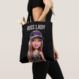 Boss Lady Glam Doll All-Over-Print-Tasche