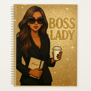 Boss Lady Gold Shimmer Planer