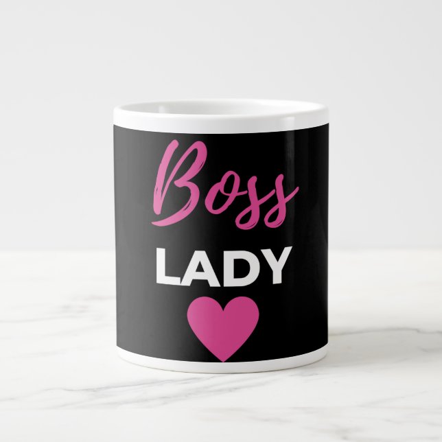 Boss Lady Jumbo-Tasse (Vorderseite)