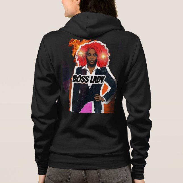 Boss Lady Kapuzenpullover  Hoodie (Rückseite)