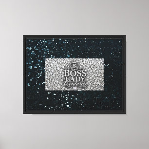 Boss Lady Leinwanddruck auf Spannrahmen