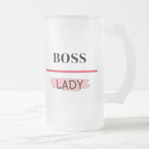 BOSS LADY MATTGLAS BIERGLAS